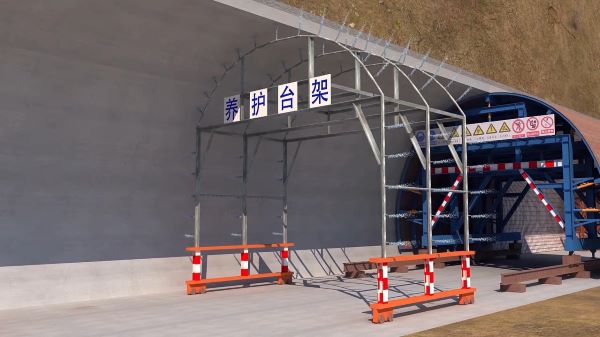 阿巴嘎旗隧道施工动画制作公司 - 隧道施工工艺和施工方法 - 隧道施工汇报动画视频 - bim 工程施工动画